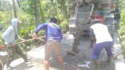 Pemdes Jagir Realisasikan Dana Desa 2025, Bangun Jalan Beton untuk Tingkatkan Ekonomi Warga