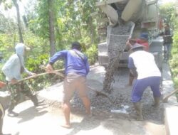 Pemdes Jagir Realisasikan Dana Desa 2025, Bangun Jalan Beton untuk Tingkatkan Ekonomi Warga