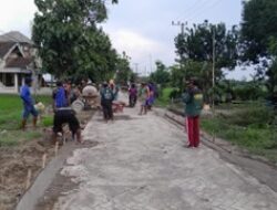 Pemdes Kedungputri Fokus Benahi Infrastruktur Untuk Tingkatkan Perekonomian Warga