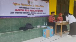 Penyaringan Perades Macanan Berlangsung Tanpa Kendala