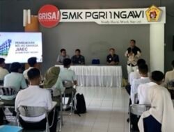 SMK PGRI 1 Ngawi Perkuat Link and Match Internasional Melalui Kelas Industri PT JIAEC Angkatan Kedua